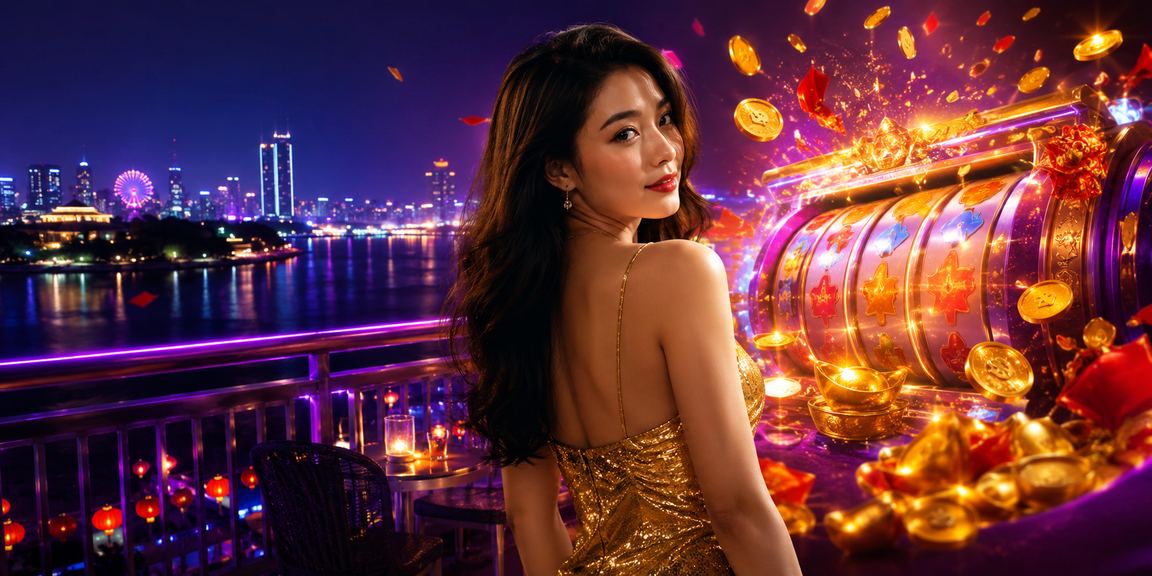 Người dùng Hà Nội chơi slot game trực tuyến trong không gian thư giãn bên bờ hồ