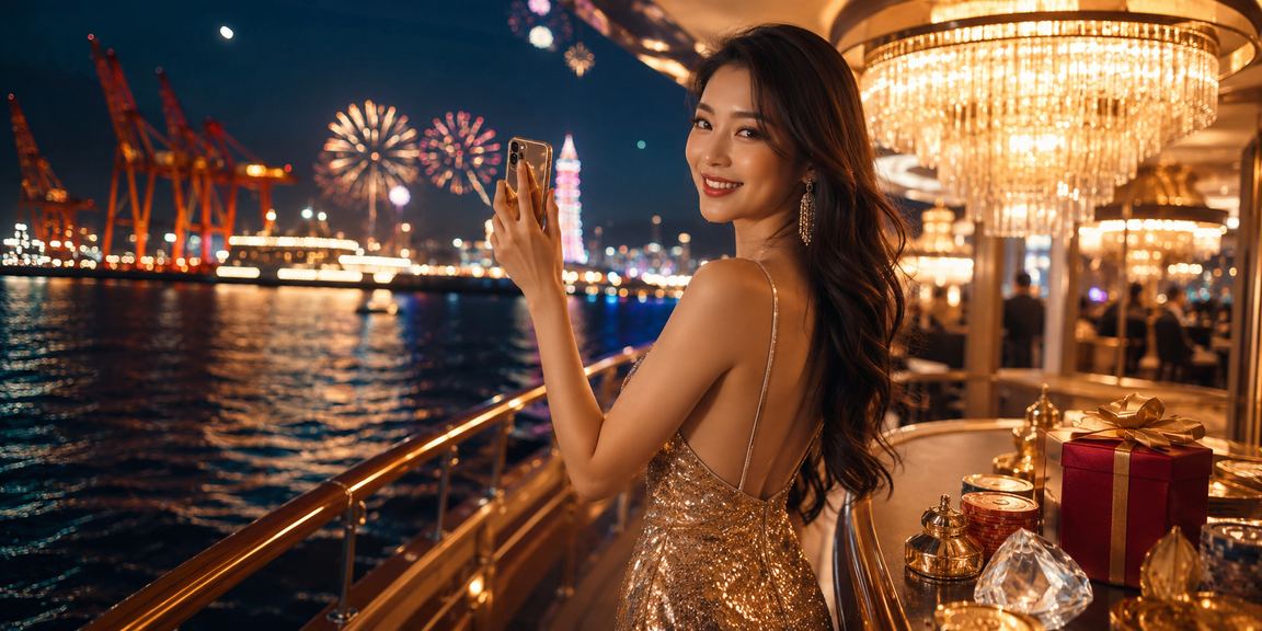 Người dùng Vũng Tàu chơi casino mobile trong không khí lễ hội sôi động ven biển